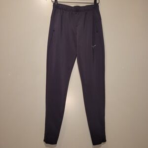 Mizuno Activewear Jogger Pants Ankle Zip Elastic Waist, Women's Size S, Black